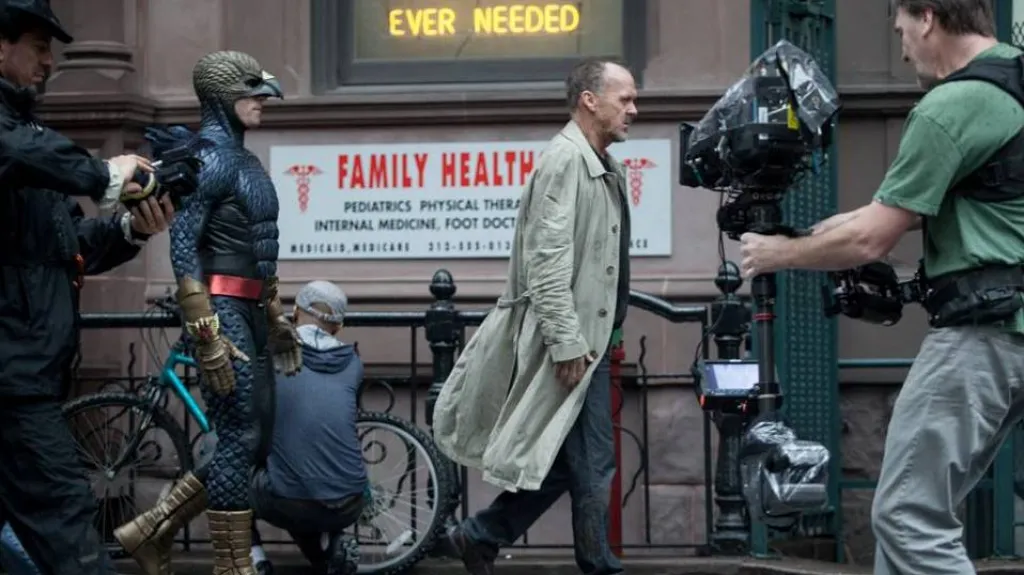 Natáčení filmu Birdman
