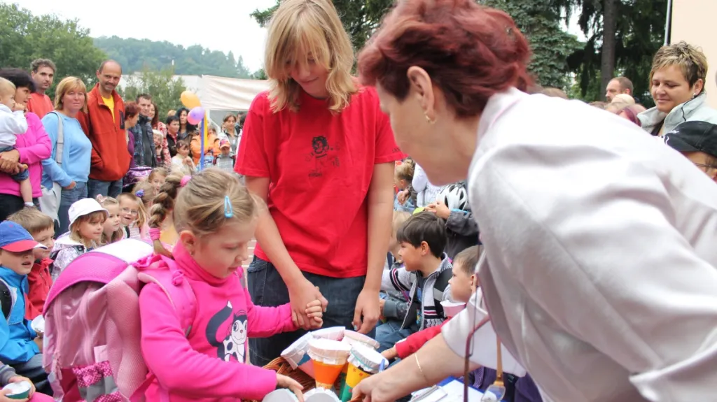 Začátek školního roku v Lánově