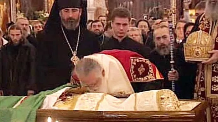 Pohřeb patriarchy Alexije II.