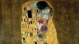Gustav Klimt / Polibek (1907-8)