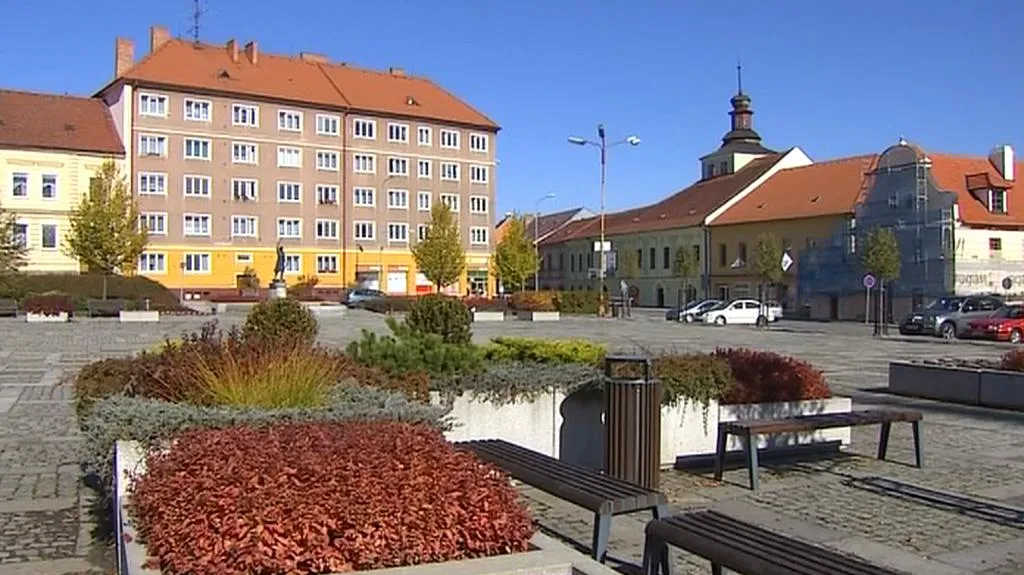 Náměstí v Milevsku