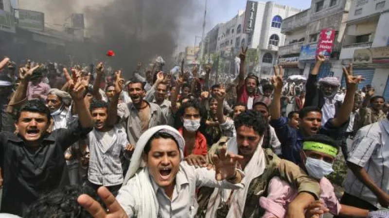 Protesty v Jemenu