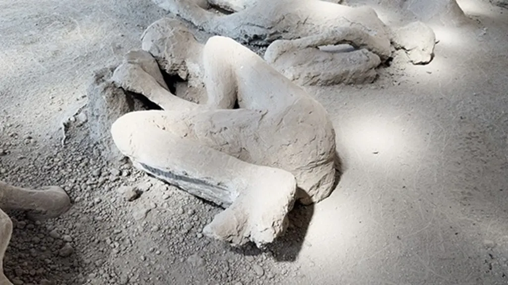 Lékař, který zahynul v Pompejích při erupci Vesuvu