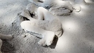Lékař, který zahynul v Pompejích při erupci Vesuvu