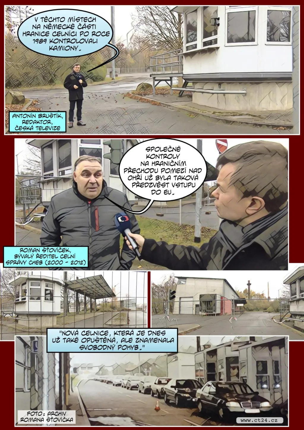 Jizvy na československých hranicích. Osudy strážnic pohraničníků