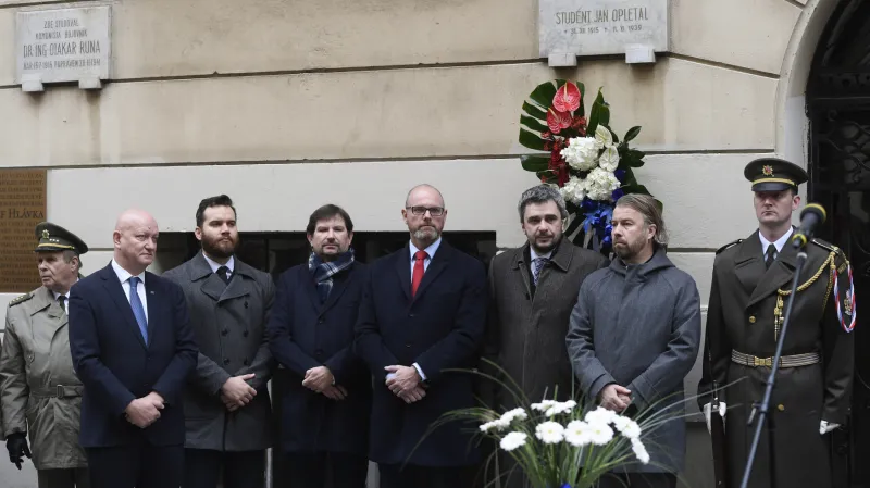 Vzpomínka na tragické události z listopadu 1939