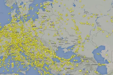 Pád malajsijského letadla překreslil vzdušný prostor nad Evropou