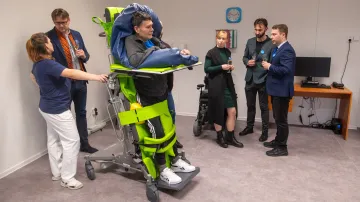 Rehabilitační ústav Brandýs nad Orlicí otevřel robotickou tělocvičnu