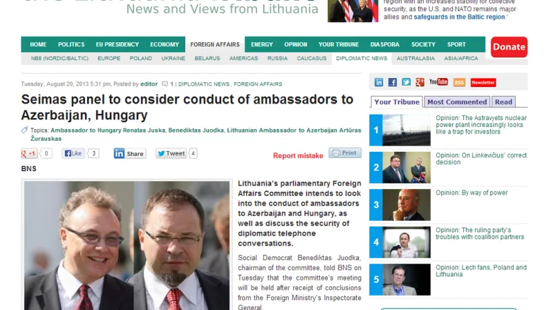 Arturas Žurauskas and Renatas Juška