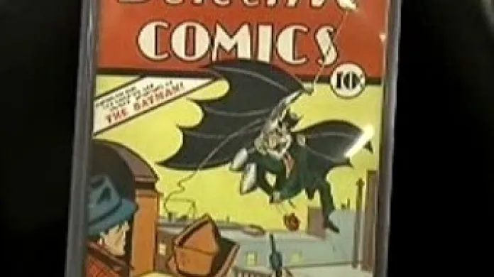 Batman - titulní strana komiksu