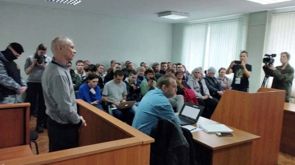 Soud s Alexejem Moskaljovem na konci března 2023
