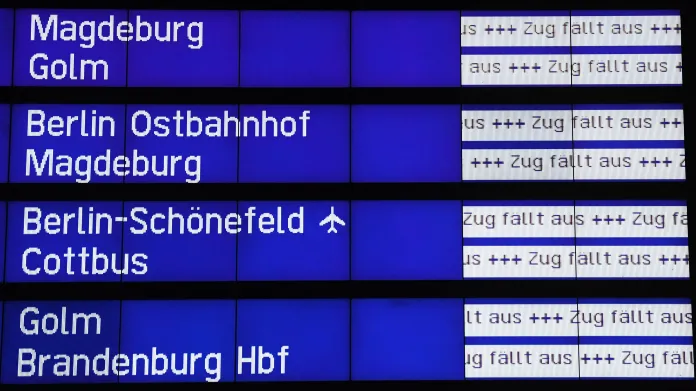 Bouře Xavier zastavila v části Německa vlaky