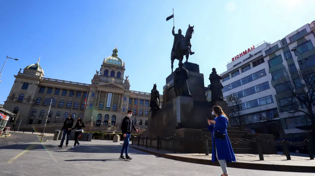 Praha během koronavirové karantény