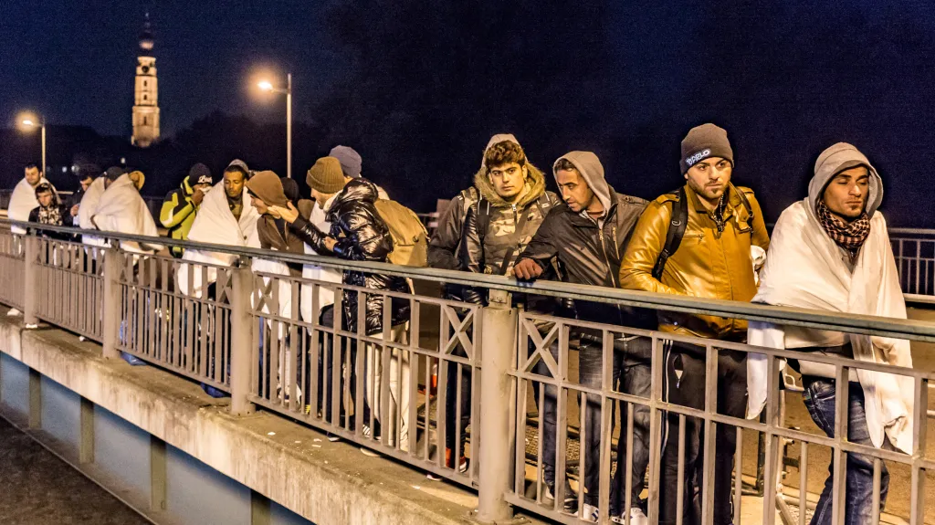 Uprchlíci v Německu (říjen 2015)