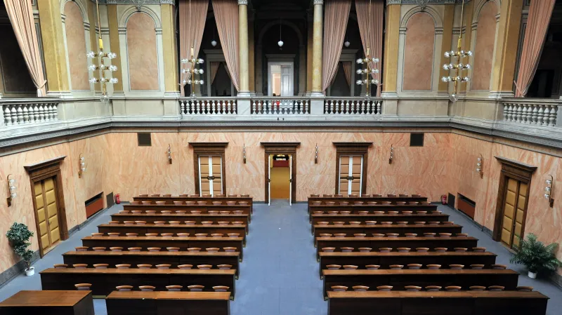 Sněmovní sál Ústavního soudu
