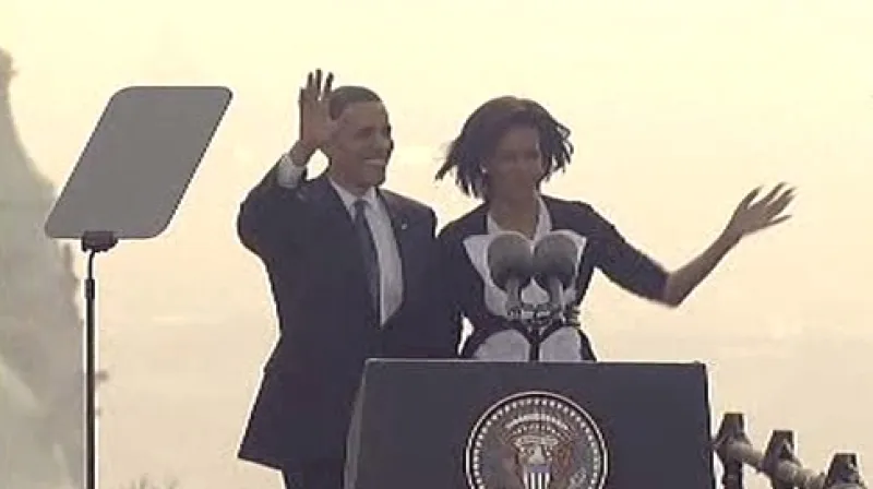 Barack Obama s manželkou
