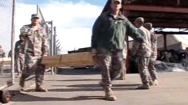 Američtí vojáci se stěhují