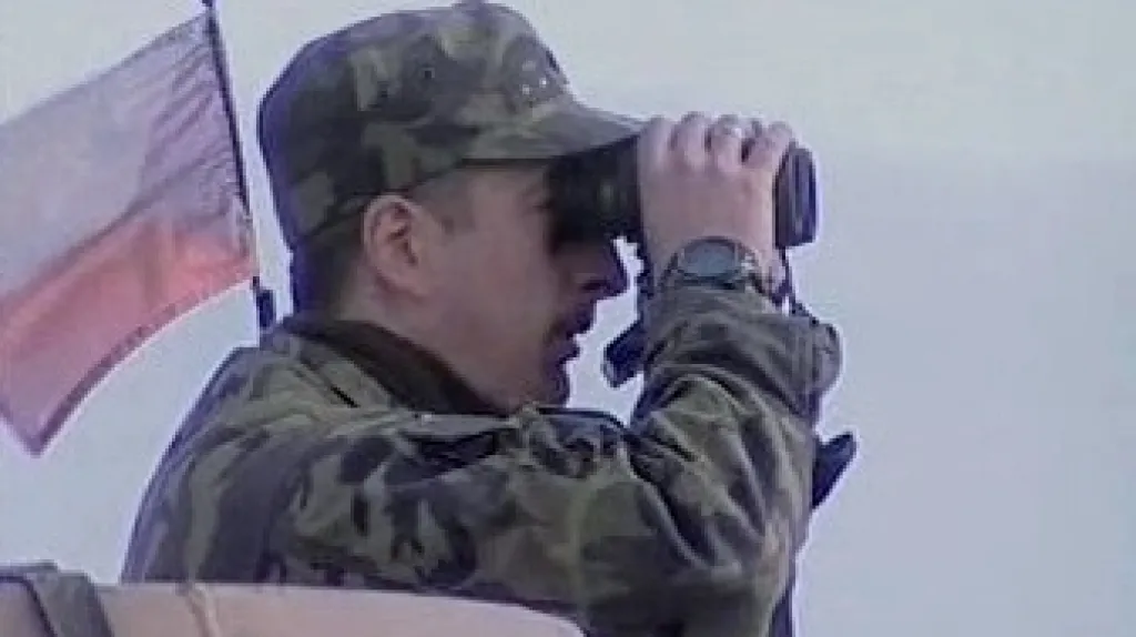 Český voják jednotky KFOR