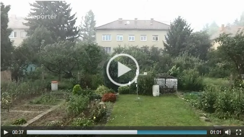 iReportér: Podvečerní průtrž v Rousínově