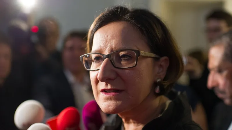 Rakouská ministryně vnitra Johanna Miklová-Leitnerová
