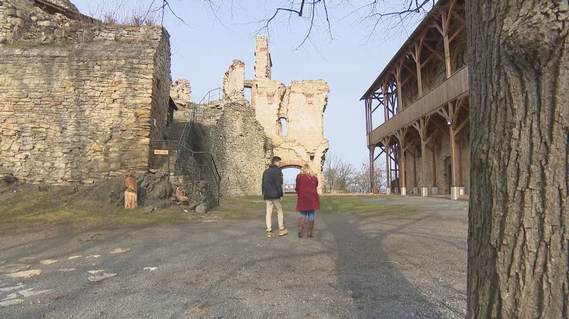 Hrad Košumberk v Luži