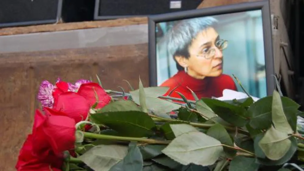 Připomínka novinářky Anny Politkovské