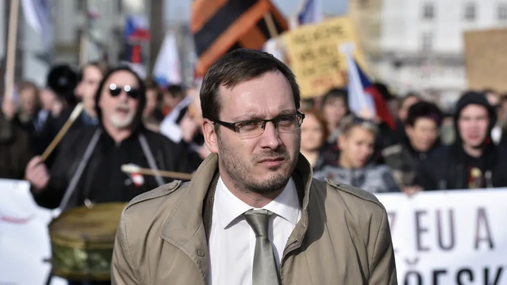 Předseda Národní demokracie Adam B. Bartoš