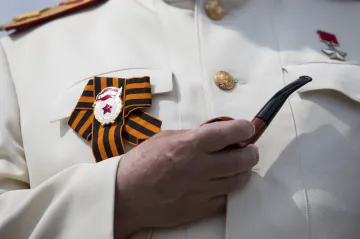 Ukrajina zakázala svatojiřskou stuhu