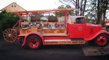 Historický požární vůz
