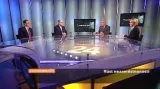 Jaroslava Rezlerová, Vít Samek a Petr Kužel v pořadu Ekonomika ČT24