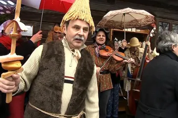 V rožnovském skanzenu se slavil masopust