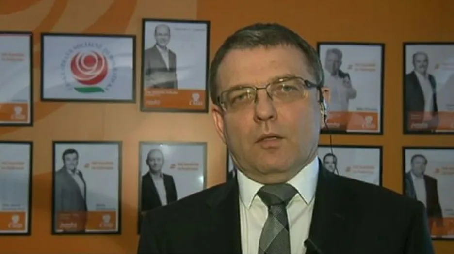Lubomír Zaorálek ve Studiu ČT24