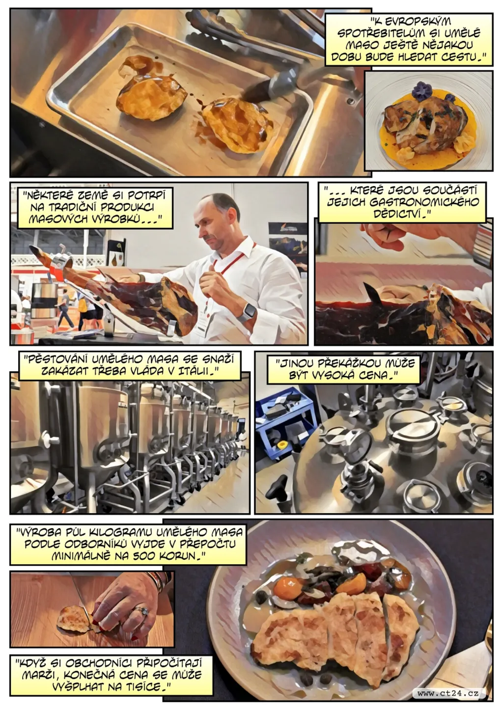 V USA povolili prodej umělého masa