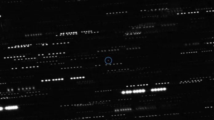 První reálné záběry objektu Oumuamua z Evropské jižní observatoře