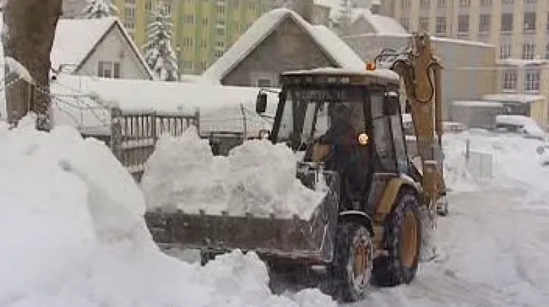 Sníh vyčerpává obecní rozpočty.