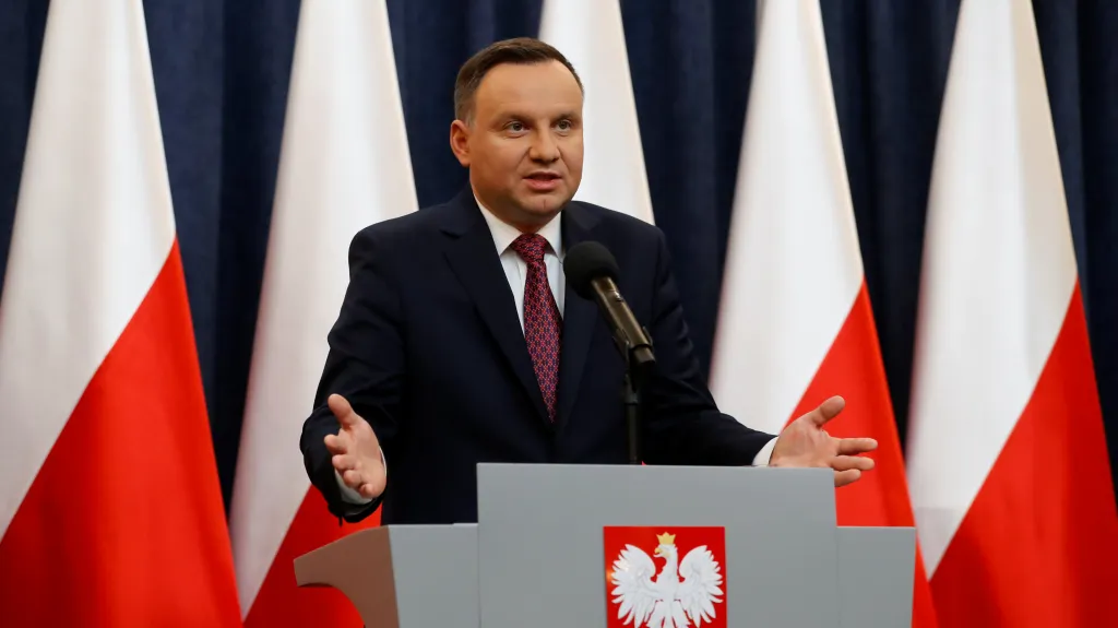 Polský prezident Andrzej Duda