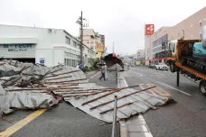 Tajfun Haishen zasáhl Jižní Koreu, Japonci začínají sčítat škody