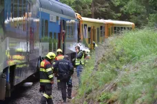 Policie obvinila strojvůdce ze zavinění vážné nehodu vlaků u Perninku, která se stala loni v červenci