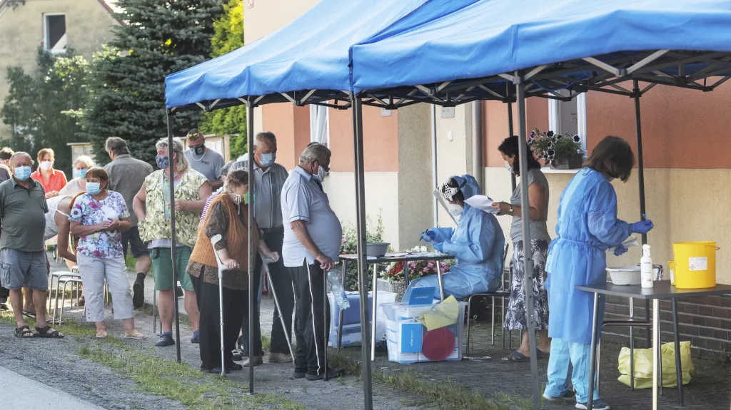Testování v Tatiné na Plzeňsku
