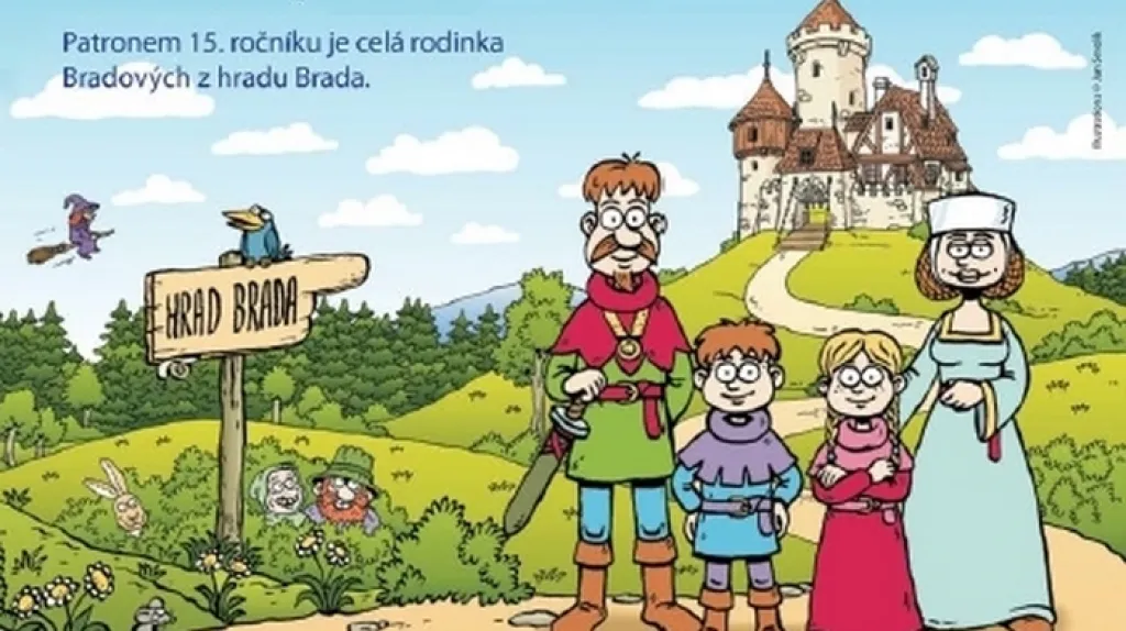 Plakát Noci s Andersenem 2015
