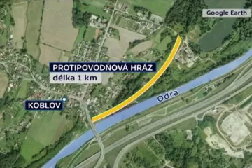 Koblov se po letech dočká protipovodňové hráze