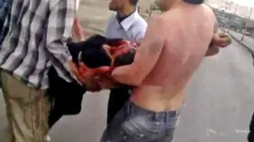 Oběť demonstrace v Sýrii