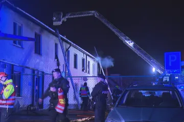V pražské Zbraslavi hořelo v ubytovně, jeden člověk zahynul