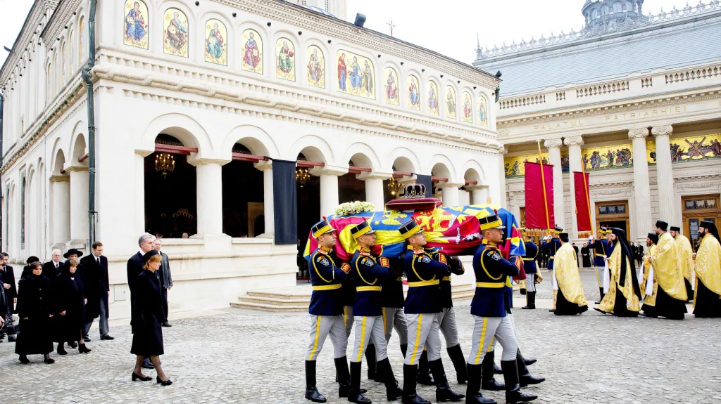 Pohřeb rumunského krále Michala