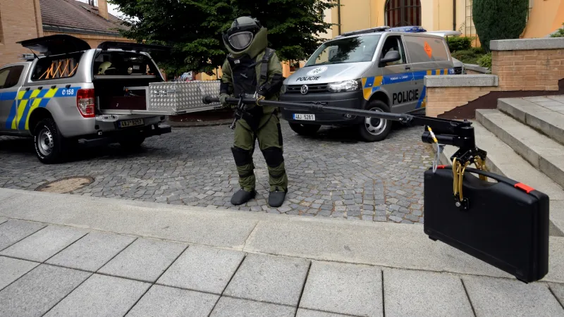Výbava policejních pyrotechniků