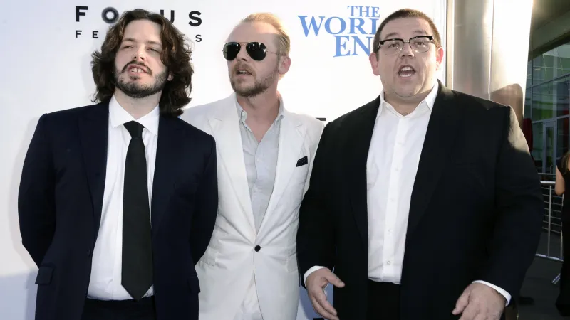 Edgar Wright, Simon Pegg a Nick Frost