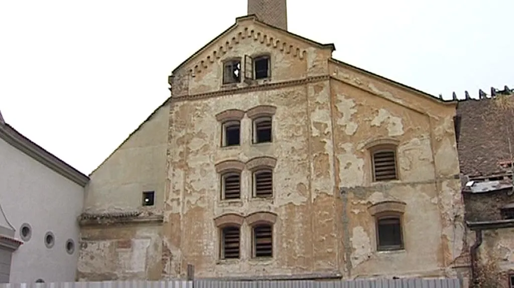 Vyhořelý pivovar
