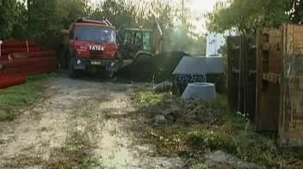 Stavba kanalizace