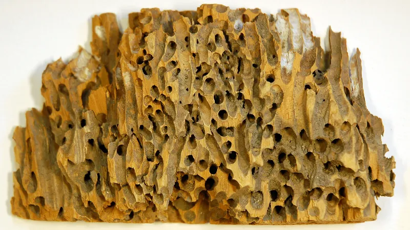 Dřevo napadené šášní lodní