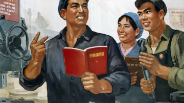 Plakát kulturní revoluce v Číně